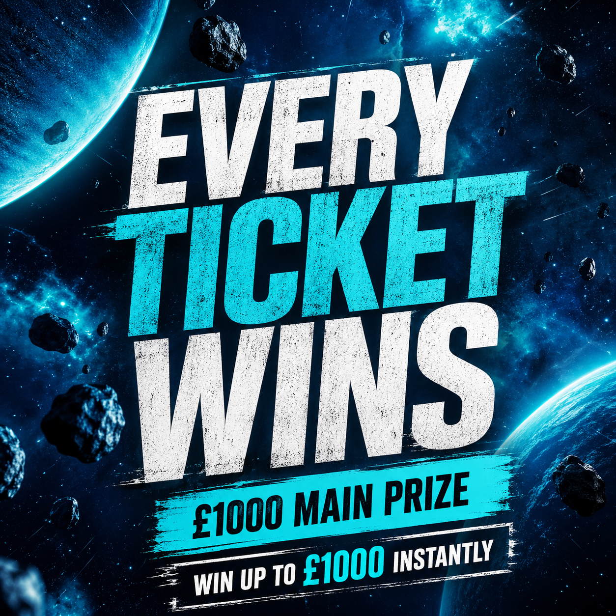 WIN £1000 INSTANTLY!! 8,000 PRIZES TO FIND!! EVERY SPIN WINS!! £1000 JACKPOT