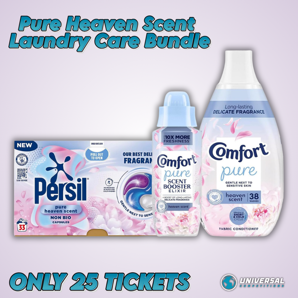 Persil Pure Heaven Scent Laundry Bundle or Cash!! Only 25 Tickets!! 21/09