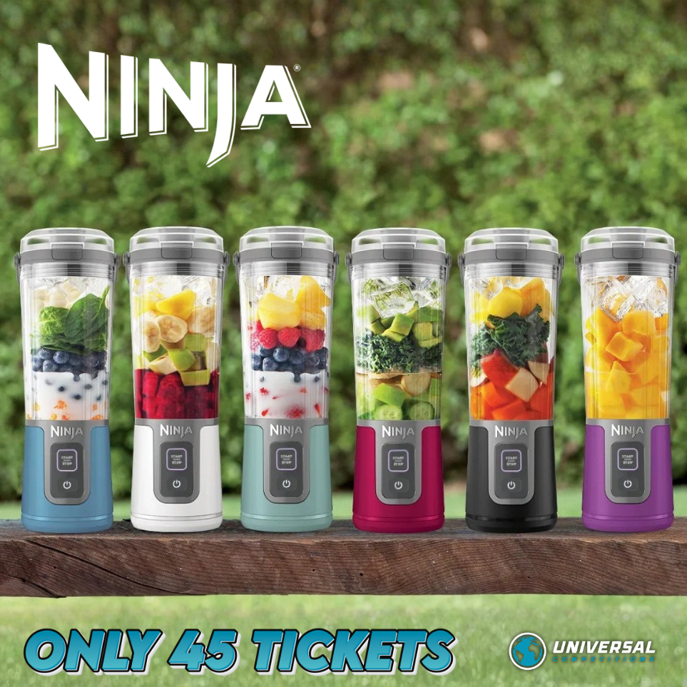 Ninja Blast Cordless or Cash!! Only 45 tickets!! 14/09