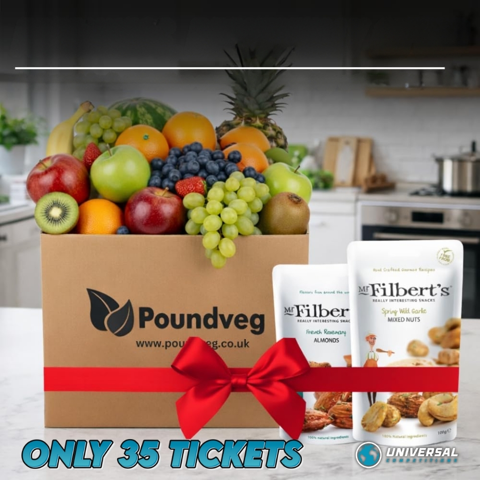 Fruit & Veg Box With Nuts or Cash!! Only 35 Tickets!! 10/08