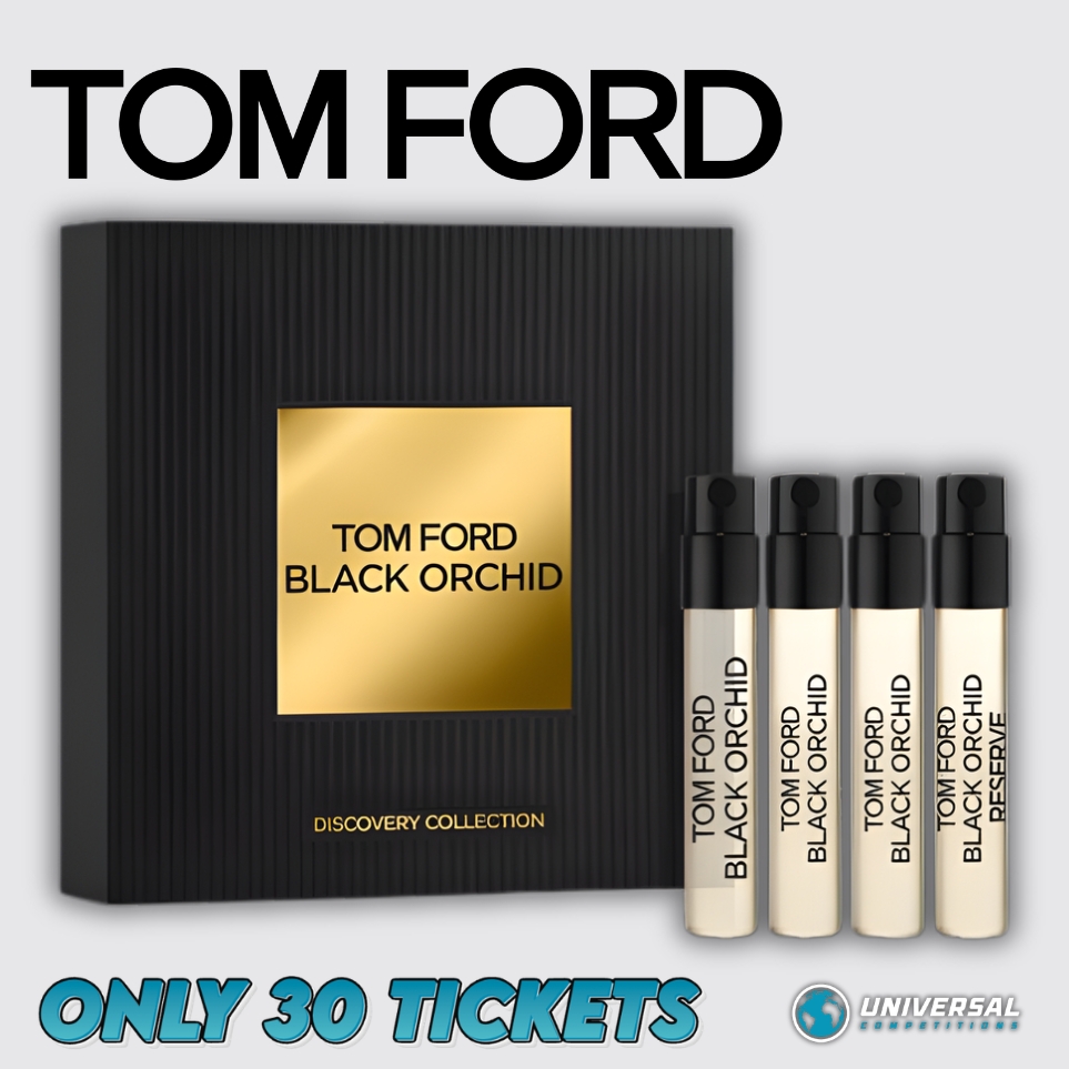 Tom Ford Black Orchid Aftershave set or Cash!! Only 30 Tickets!! 21/09