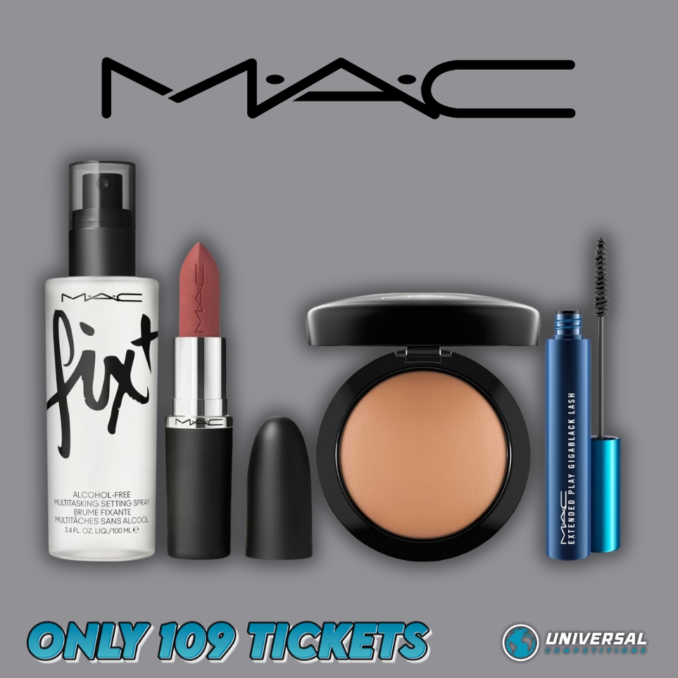 MAC Best Sellers Bundle or Cash!! Only 109 Tickets!! 19/10